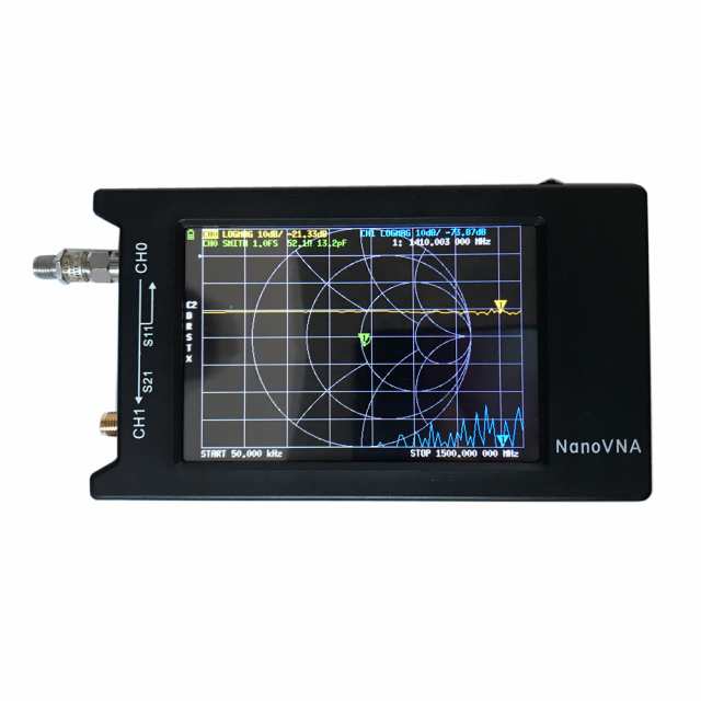 ネットワークアンテナアナライザーNanoVNA-H4 10KHz?1.5GHz VNA 4