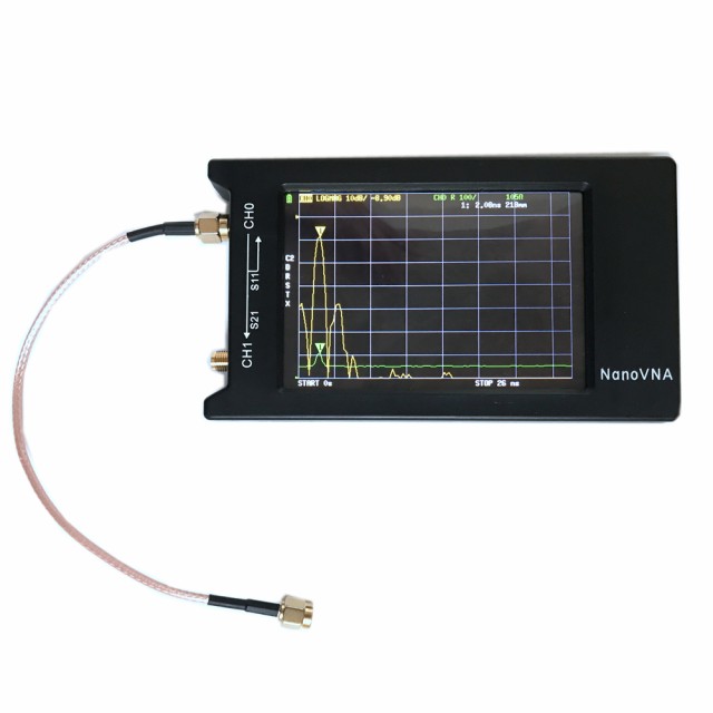 ネットワークアンテナアナライザーNanoVNA-H4 10KHz?1.5GHz VNA 4