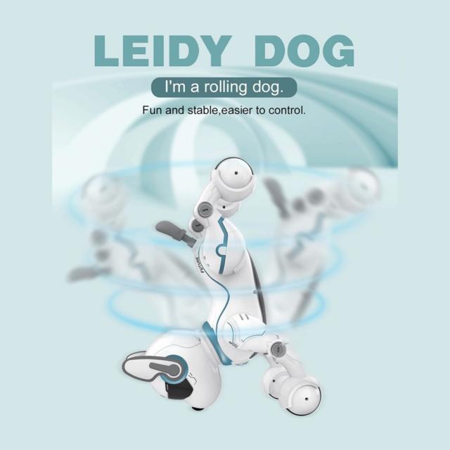 スマート ロボット 犬 スタント 早期教育 模倣動物 おもちゃ リモート コントロール_2