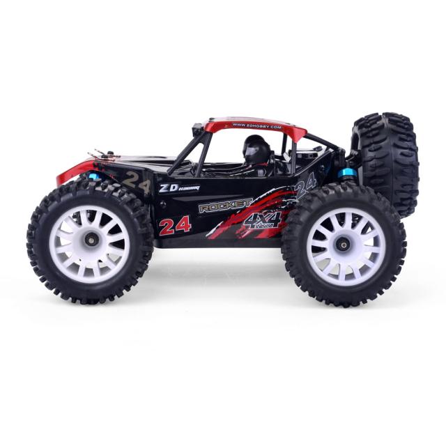 ZDレーシングロケットDTK-16 2.4 GHZ 4WD 1/16ブラシ付き40km / H RC