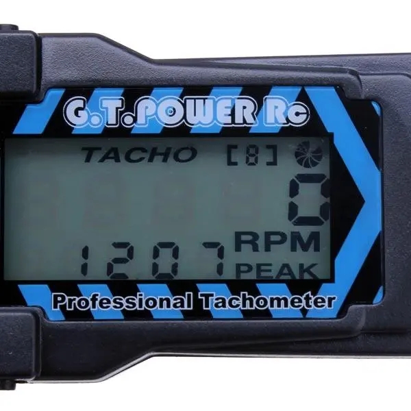 超✖∞∞∞∞スーパーリピーターのTaikoさん専用 2-9ブレード用G.T.POWER RCマイクロデジタルタコメーターLCDの