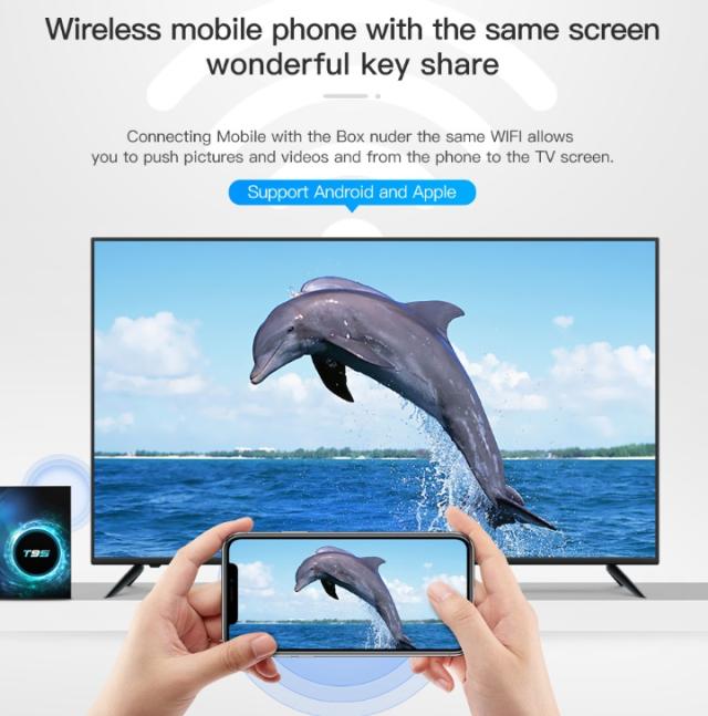 T95 H616セットトップボックスAndroid 10.0 2.4G + 5G + BT5.0 TVbox