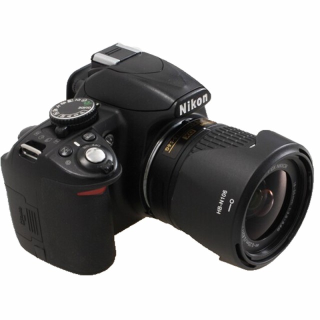 カメラレンズフードHb-n106ニコンD3400 D3300 Af-p Dx 18-55mm F
