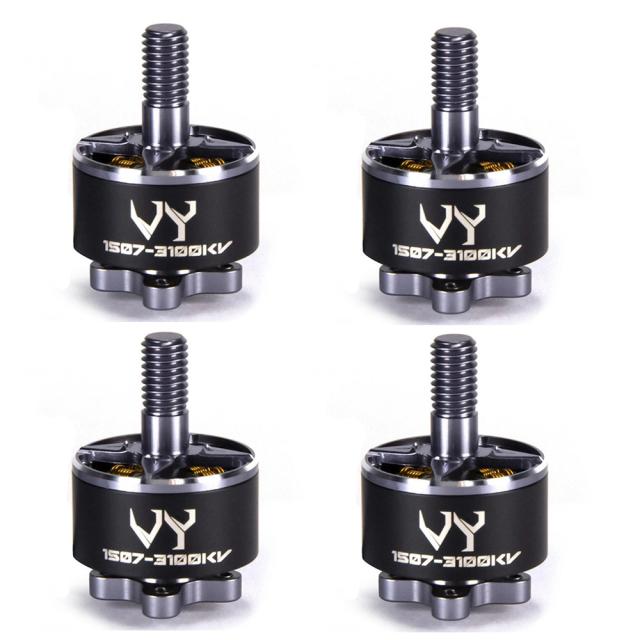 4PCS Brotherhobby VY 1507 3100KV 6S / 4150KV 4Sブラシレスモーター、RCドローンFPVレーシング-3100KV