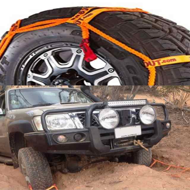 トレーラーベルトスノースキッド泥だらけの道一般的に車両の自己救助ロープ トレーラーベルトスノースキッド泥だらけの道一般的に車両の自己救助ロープ