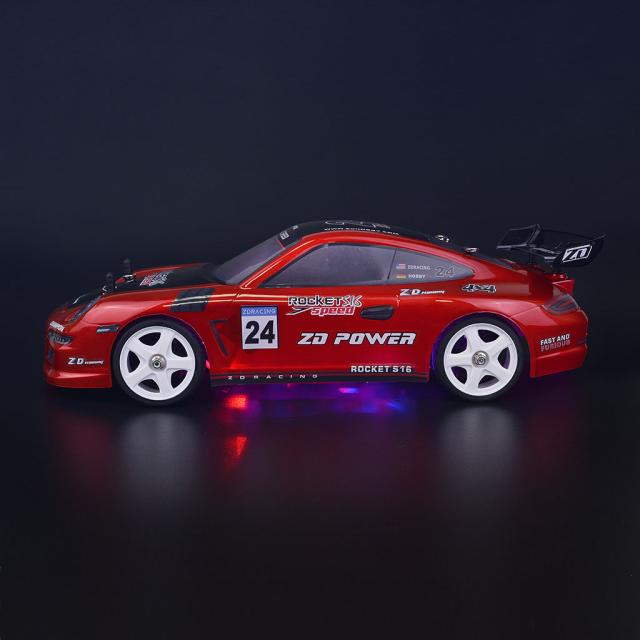 ZDレーシング45km / H 1:16スケール2.4GHz 4WD 30Aブラシレスロケット