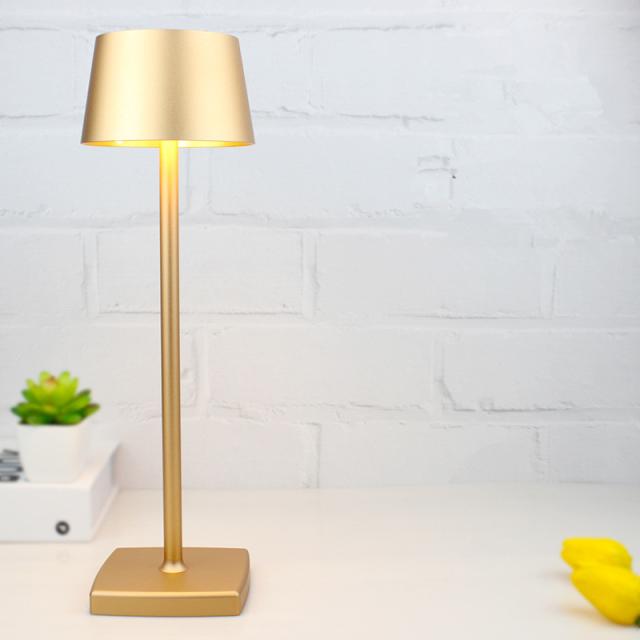 LEDアルミニウム合金デスクランプバー用USB充電式テーブルランプ