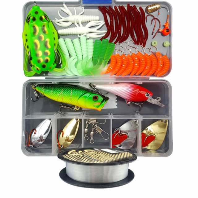 Amazon.co.jp: バス釣り ハードルアー ルアー セット 全長4.5