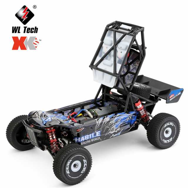 Wltoys 124018 60Km / h高速RCカー1/12スケール2.4G4WDRCオフ