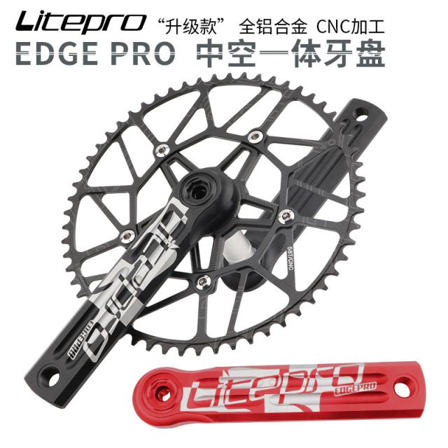 HollowTechクランクセットシングルチェーンリングロードフォールディングバイク自転車130mmBcdチェーンリング_4