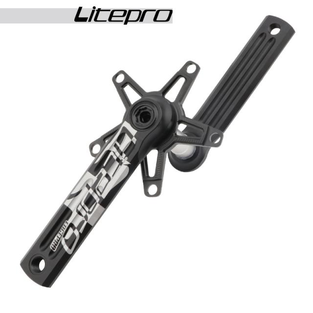 HollowTechクランクセットシングルチェーンリングロードフォールディングバイク自転車130mmBcdチェーンリング_12