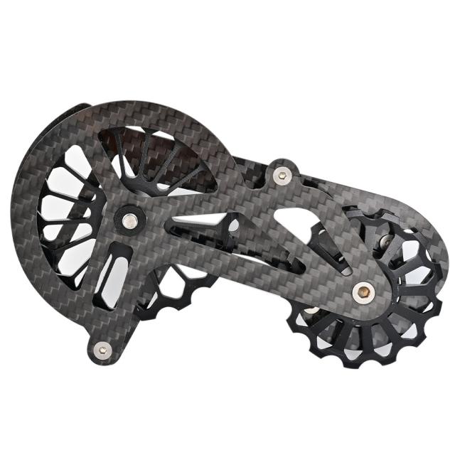 R8000R7000自転車アクセサリー用自転車セラミックリアディレイラー超軽量カーボンファイバー13tプーリーガイドホイール_3