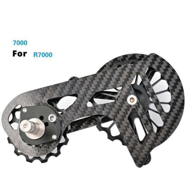 R8000R7000自転車アクセサリー用自転車セラミックリアディレイラー超軽量カーボンファイバー13tプーリーガイドホイール_9