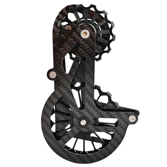 R8000R7000自転車アクセサリー用自転車セラミックリアディレイラー超軽量カーボンファイバー13tプーリーガイドホイール_1