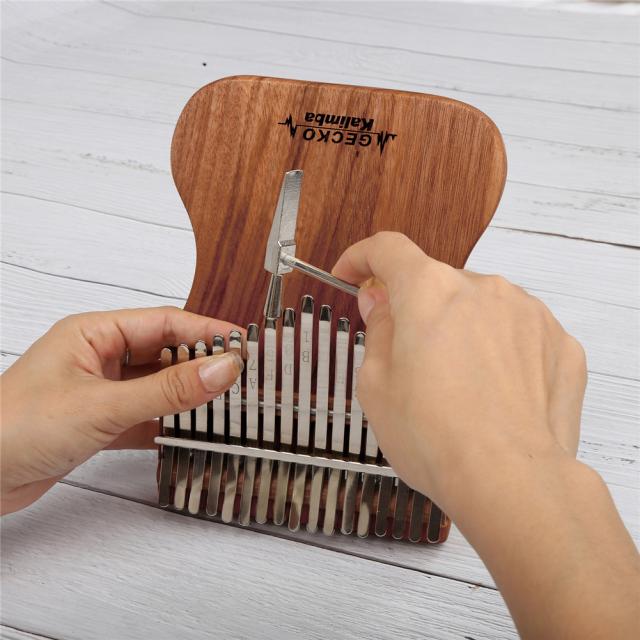 GECKO カリンバ 17キー 親指ピアノ Bkey フィンガーパーカッション