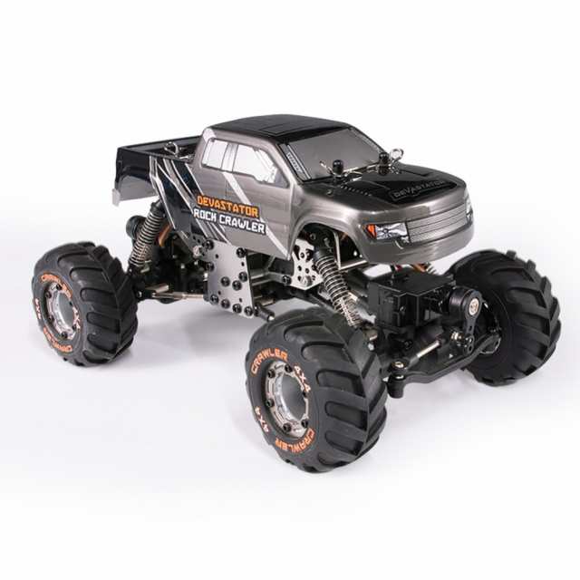 Hbx 2098b 1/24 2.4ghz 4wd 4ws Devastator RockCrawlerRtrダブルサーボオフロードフルスケールショックアブソーバーホイールリモートコ