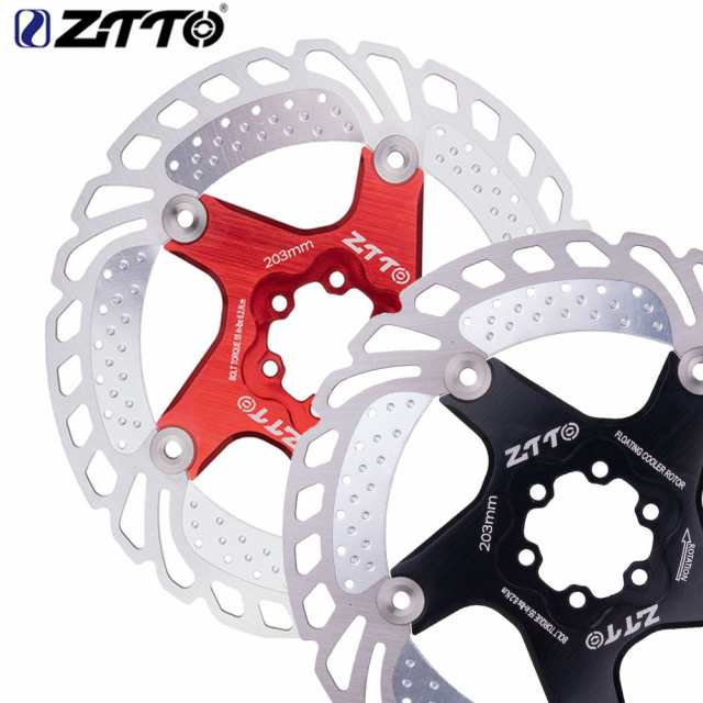 ZTTO MTB DH自転車ディスクブレーキ冷却フローティングローター203mm 