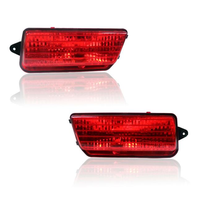 ジープグランドチェロキー55156102AA55156103AA用左右2本リアバンパーライトリアフォグライトカバーの通販は 5,330円