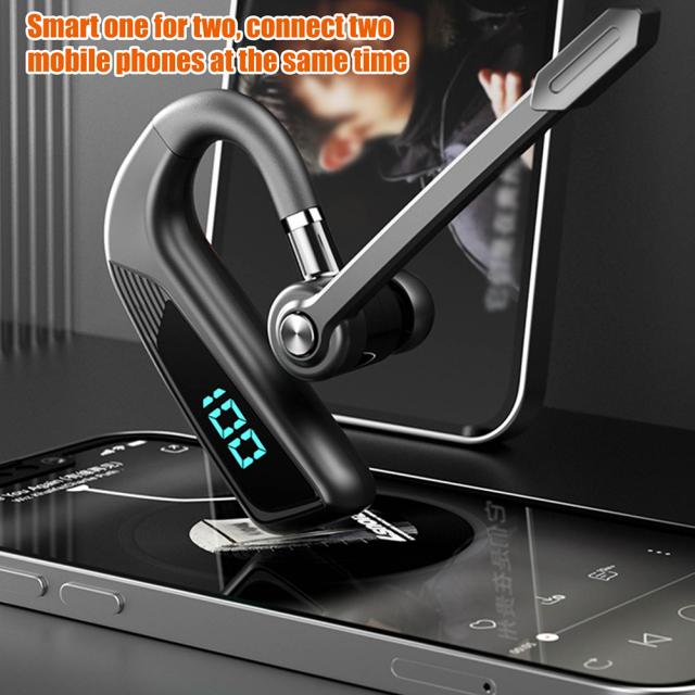 V16 Bluetooth対応ヘッドセット デジタルディスプレイ ハンズフリー