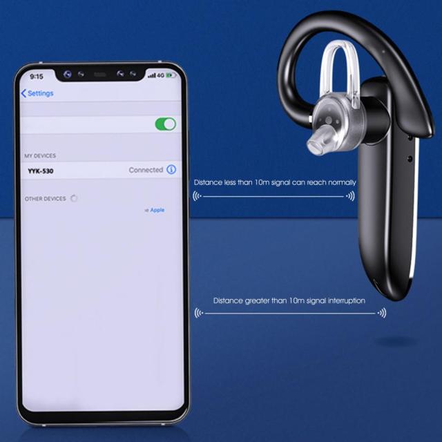 Yyk-530 ワイヤレス Bluetooth 対応 5.1 ヘッドセット イヤーフック