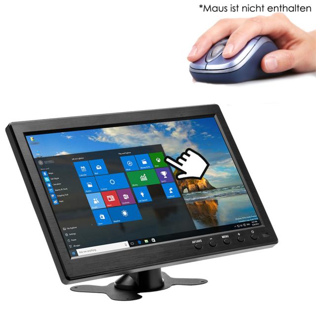 10.1 "液晶 Hd モニター カラー スクリーン 2 チャンネル ビデオ入力セキュリティ ディスプレイ スピーカー/bnc/avi/vga テレビ コンピューター用_6