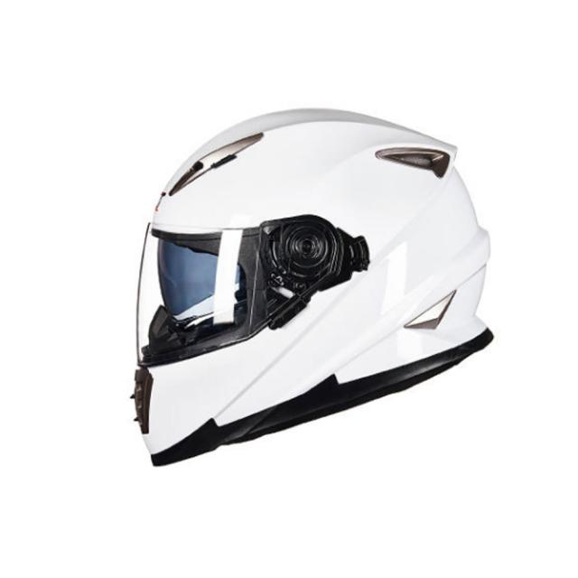 男性オートバイ Gxt999 サイクリングヘルメット安全バックル付き人格クールダブルレンズ防曇乗馬ヘルメット保護ギア 男性オートバイ Gxt999 サイクリングヘルメット安全バックル付き人格