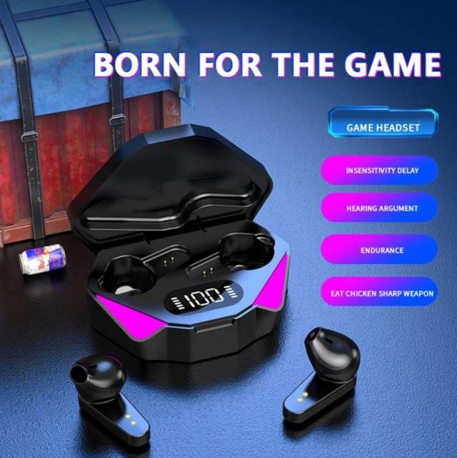 X15防水ワイヤレスBluetooth対応イヤホンスポーツヘッドホン、ノイズ