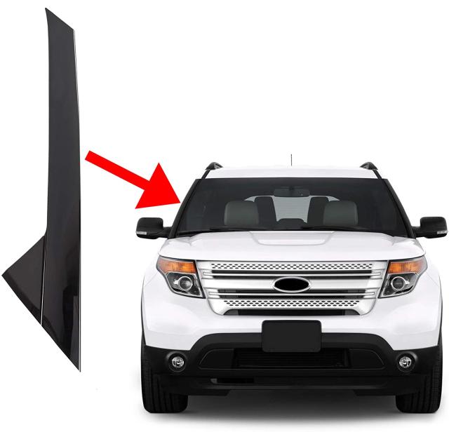 フォード エクスプローラー Aピラー 上下４本セット FORD EXPLORER Amazon | フロントガラス A ピラー インテリア トリム 左右交換