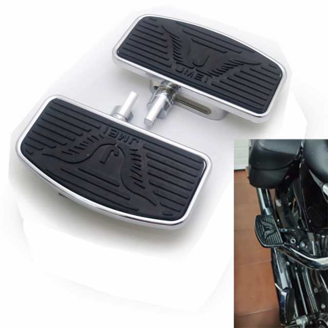 スポーツスター8831200ダイナ用1ペアモーターサイクルアジャスタブルリアパッセンジャーフットボードフットレストの通販は