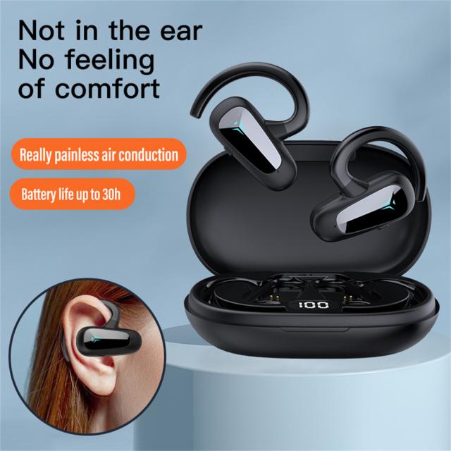 Tws-t8 空気伝導 Bluetooth 対応イヤホン ノイズキャンセリング