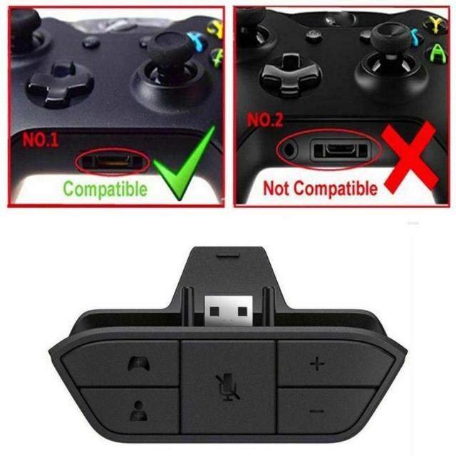 XboxOneと互換性のあるステレオヘッドフォンアダプター防塵耐摩耗性コネクタの通販は