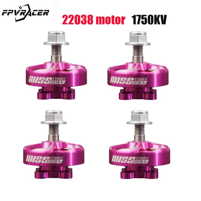 Ldarc Fpvracer Miss 22038 1750kv 6s 2300kv 4s Fpv レーシング用ブラシレス モーター 4 インチ 5 インチ プロペラ マイクロ ミニ長距離ドローン_2