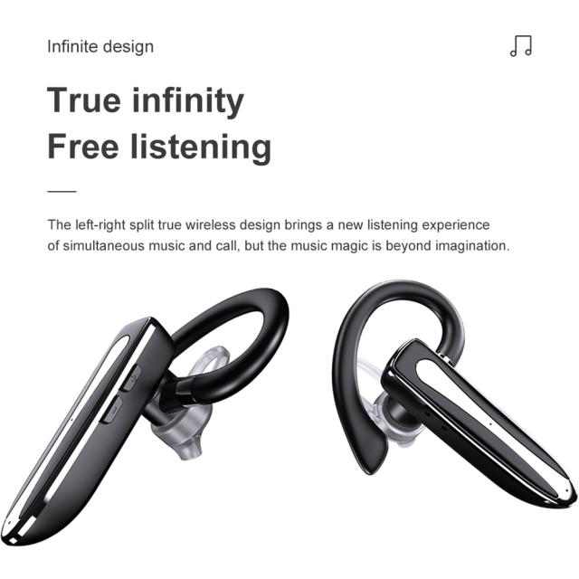 Yyk-530 ワイヤレス Bluetooth 対応 5.1 ヘッドセット イヤーフック