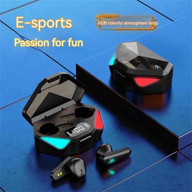 1 ペア X15S TWS ゲーミング イヤホン 低遅延ワイヤレス Bluetooth