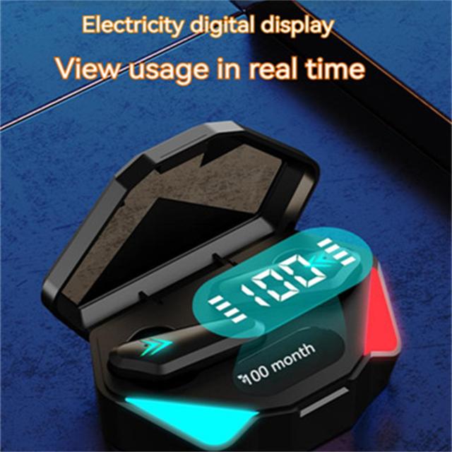 1 ペア X15S TWS ゲーミング イヤホン 低遅延ワイヤレス Bluetooth