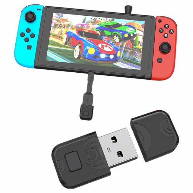 Nintendo Switch Bluetoothオーディオアダプター 低遅延 Switch PS4