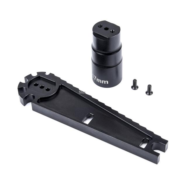 多機能17mm8mm六角ナット取り付け工具車高調整レンチネジ長さラジコン 