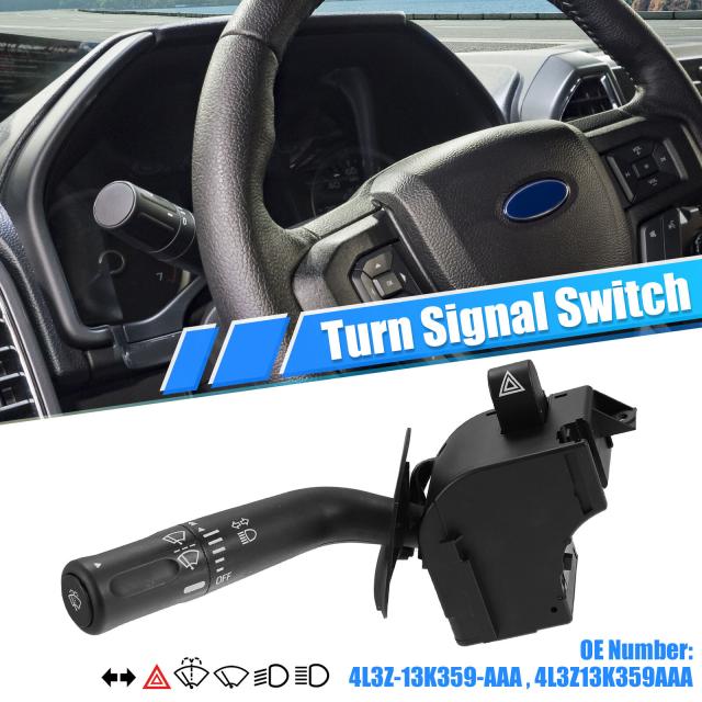 車のステアリングコラムターンシグナルレバースイッチワイパーコンビネーションスイッチ 4L3Z-13K359-AAA F150 2004-2005 に対応の通販は 5,373円