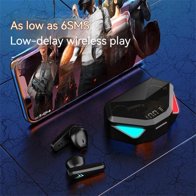 1 ペア X15S TWS ゲーミング イヤホン 低遅延ワイヤレス Bluetooth