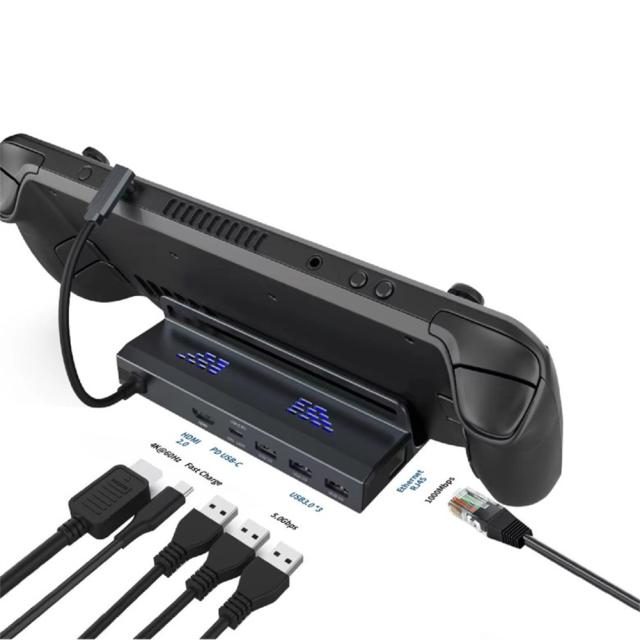 多機能ビデオ変換ベース ドッキング ステーション テレビ ベース スタンド スチーム デッキ コンソールと互換性ありの通販は 5,212円