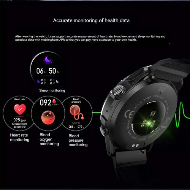 Nx9 スマートウォッチ Bluetooth対応 通話 24時間心拍数 血圧 血中酸素
