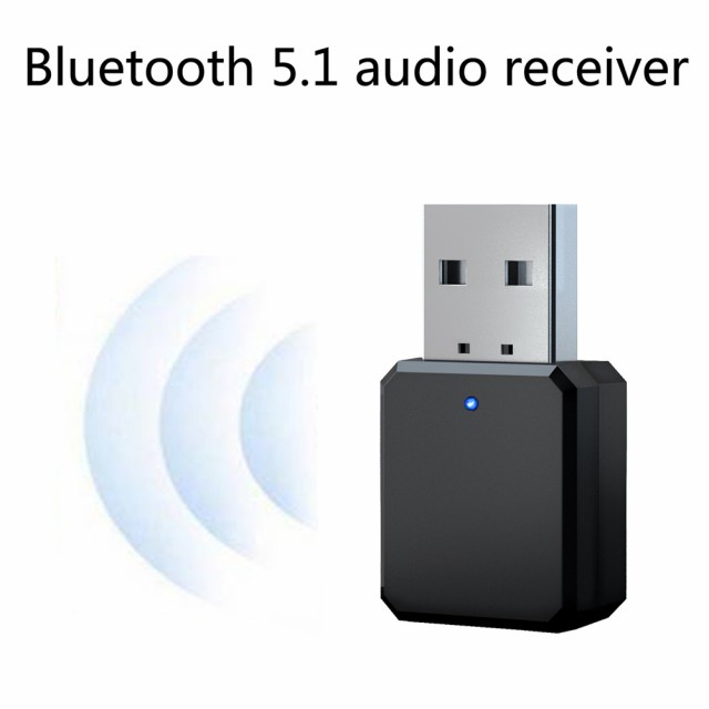 Bluetooth互換のV5.1オーディオレシーバーUsbAuxデュアルモード