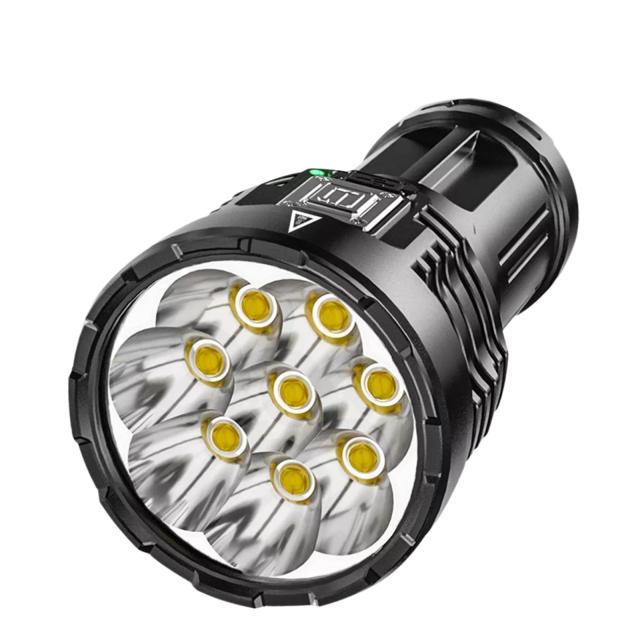 8led 懐中電灯 12000lm 超高輝度 Usb 充電式トーチ戦術ライトハンド 