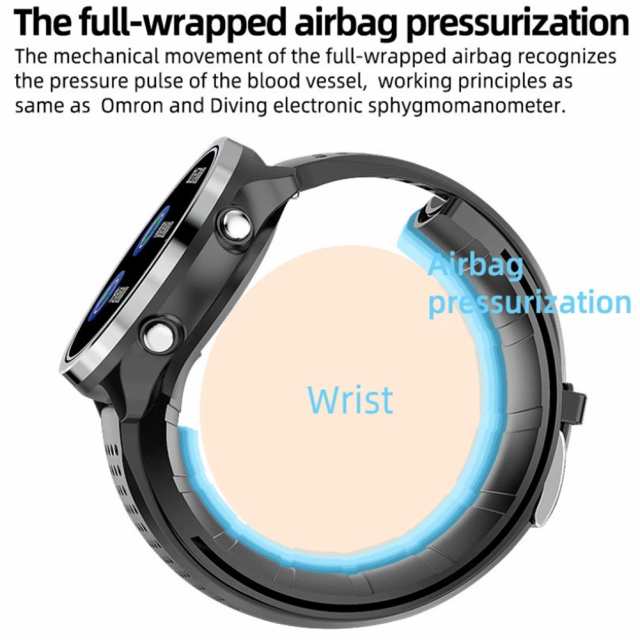 P30 スマートウォッチ エアバッグ エアポンプ 正確な血圧 酸素 心拍数 体温モニタリング スマートウォッチの通販はau PAY マーケット -  キューディショップ | au PAY マーケット－通販サイト