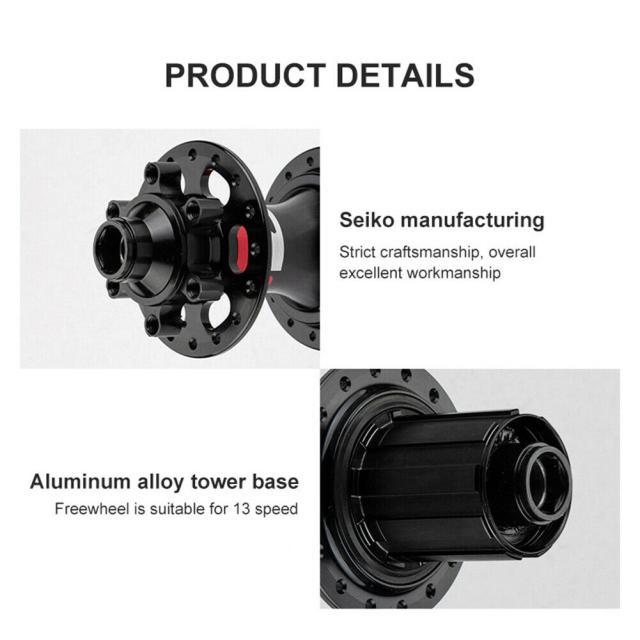 マウンテンバイクハブアルミニウム合金32穴9-13スピードシール