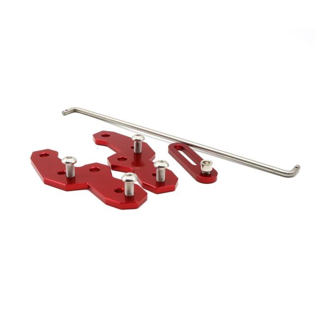 2ピースオートバイリアセットベースアルミ合金フットペグオートバイアクセサリー用アクセサリーYAMAHA R15 V3の通販は 5,002円