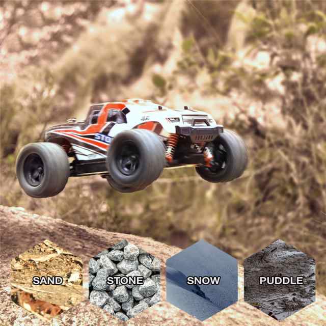 1:18 2.4G四輪駆動オフロード高速30KPHリモートコントロール電気自動車子供用おもちゃ
