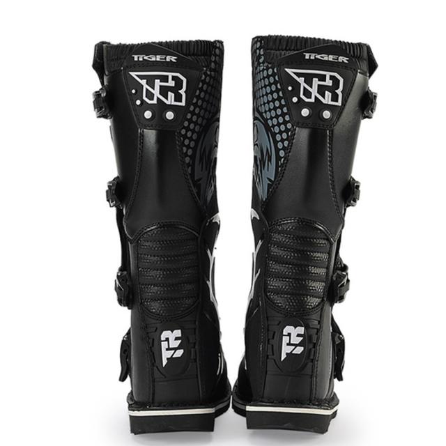 ゴム製オフロードブーツ1足屋外走行安全保護ブーツオートバイ乗馬機器