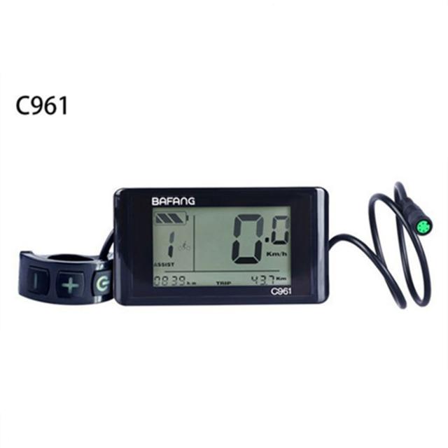 C961 800s Bafang ミッド ドライブ モーター ディスプレイ インジケーター防水電動自転車 E-バイク変換キット C961 800s Bafang ミッド ドライブ モーター ディスプレイ
