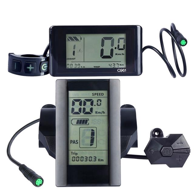 C961 800s Bafang ミッド ドライブ モーター ディスプレイ インジケーター防水電動自転車 E-バイク変換キット C961 800s Bafang ミッド ドライブ モーター ディスプレイ